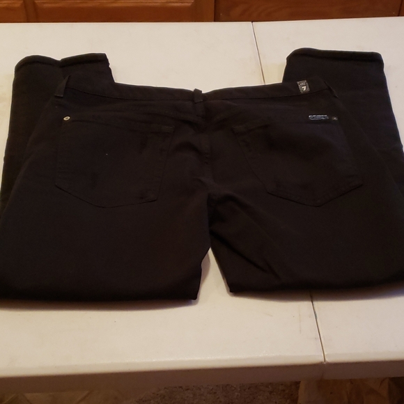 Seven for all mankind 7 black Jeans sz 31 - Picture 12 of 15
